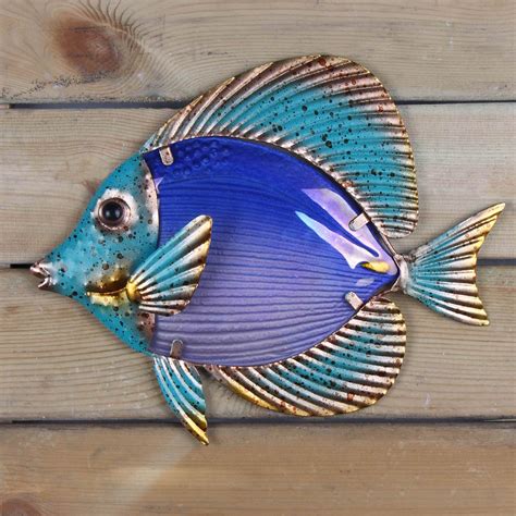 decorative metal fish box|metal fish decorations.